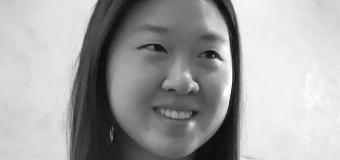 Axie Oh headshot in black and white