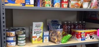 Commuter Pantry Shelf of Food