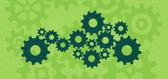 Mechanical gears turning 