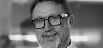 David Elliott black and white headshot