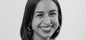 Headshot of Jasmine Warga in black and white