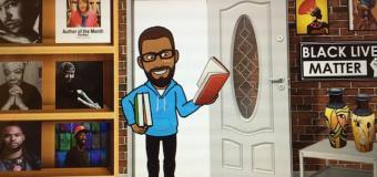Kyair Butts' bitmoji classroom