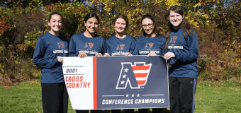 NECC Women's cross country team champions