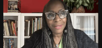 Zoom screen grab of Ekua Holmes