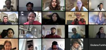 Zoom screenshot from Inspiration, Career Success, and Achievement alumni panel