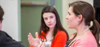 2 women in class