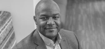 Enzo Silon Surin head shot black and white