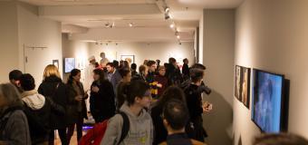 vandernoot gallery during crowded opening