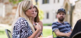 Graduate student in a counseling class