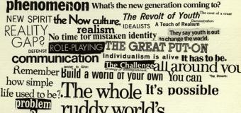 word collage of revolution