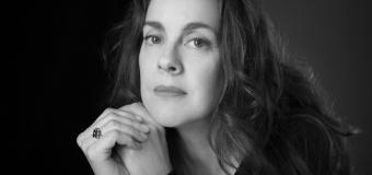 Head shot in black and white of Janet Pocorobba.
