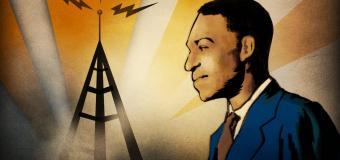 Tom Forget's artistic rendering of Jocko Maxwell
