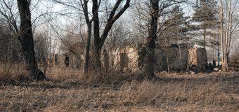 Image of site of latvian nazi concentration camp