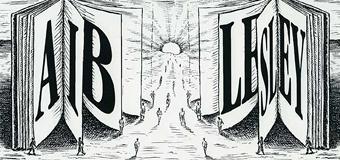 illustration of AIB and Lesley books