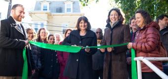 Riverside ribbon cutting