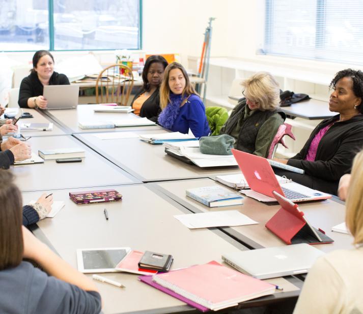 Education professionals partnering for future and working together Lesley University graduate school of education