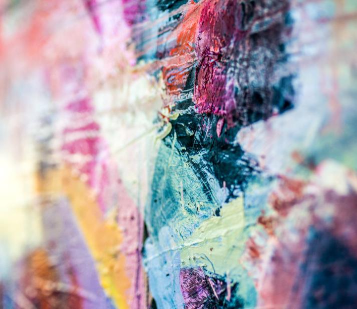 detail of oil painting