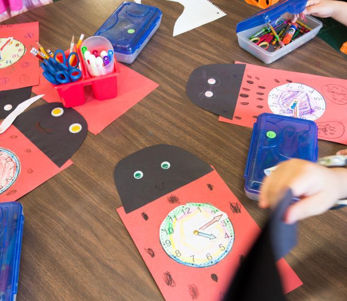 colorful children's art projects