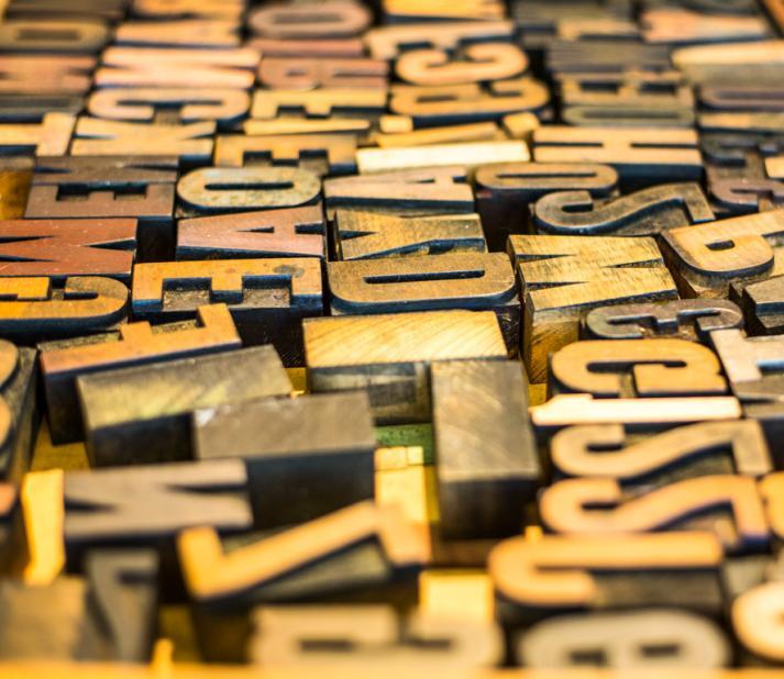type letters for press