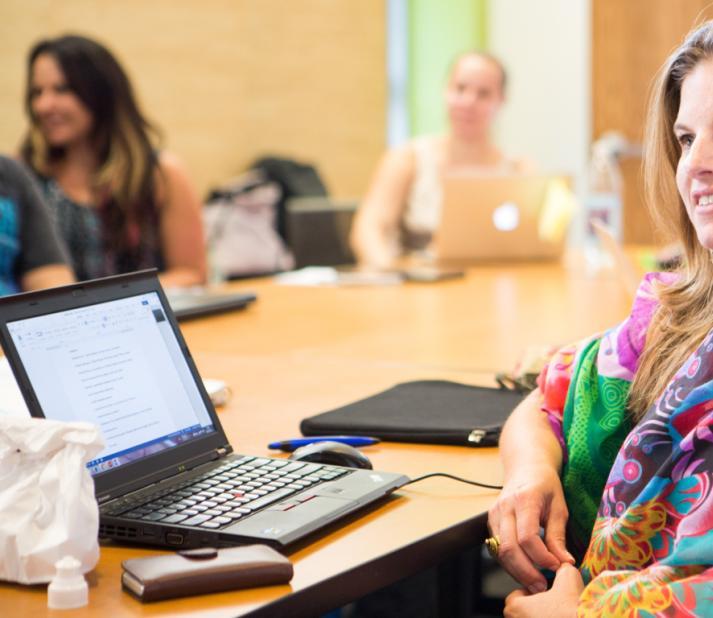 PhD candidates in the classroom