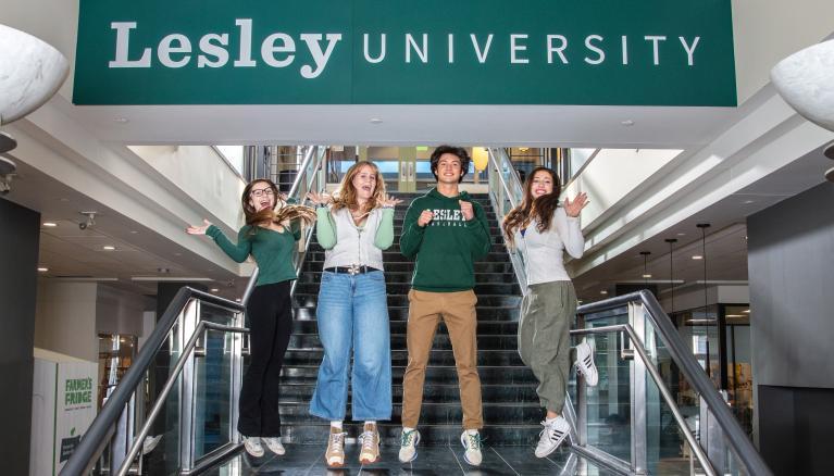 Lesley University Jump