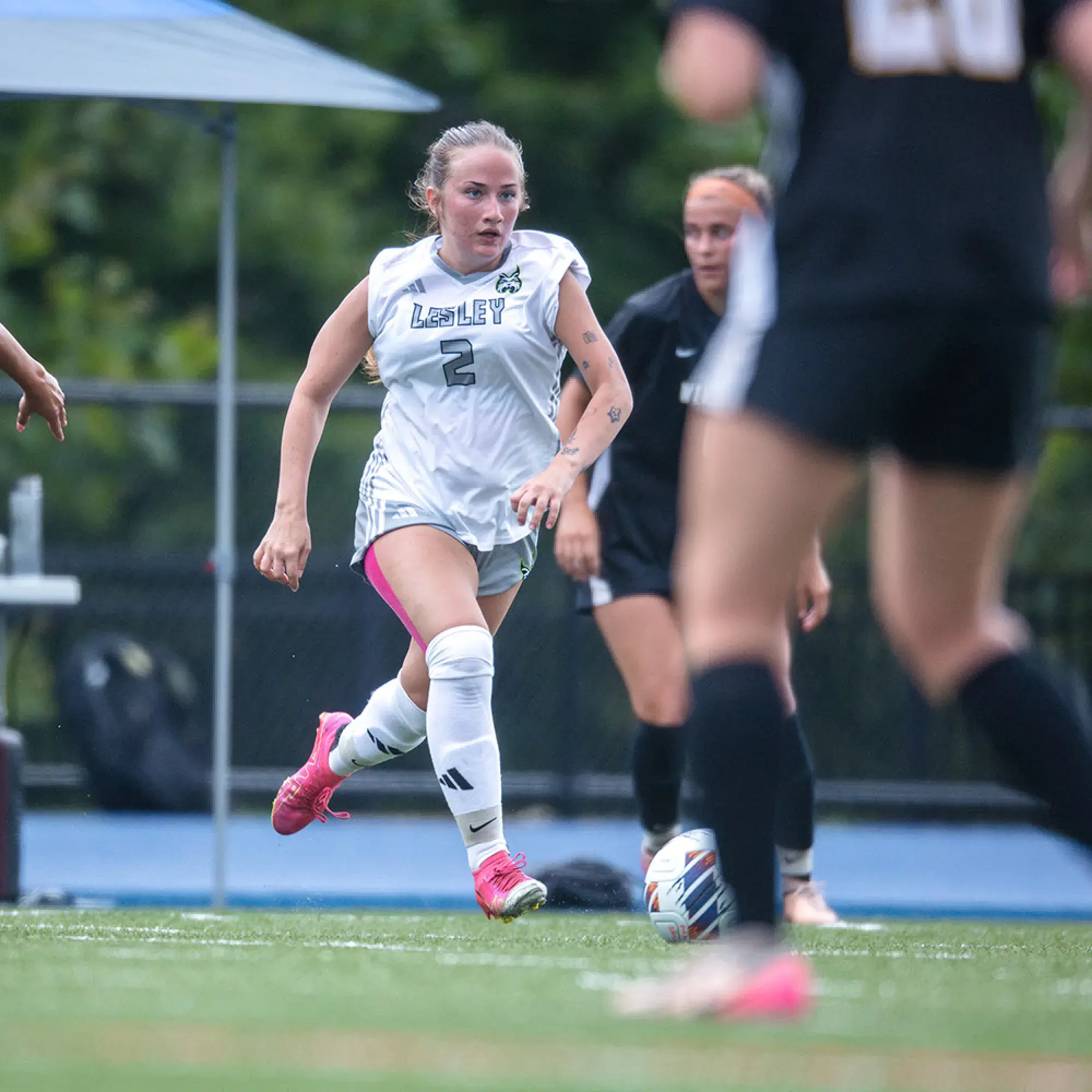 soccer player running