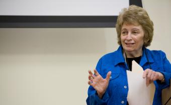 Professor Emerita Mary Mindess Speaking