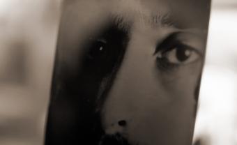 tin type Self portrait by Matthew Klos