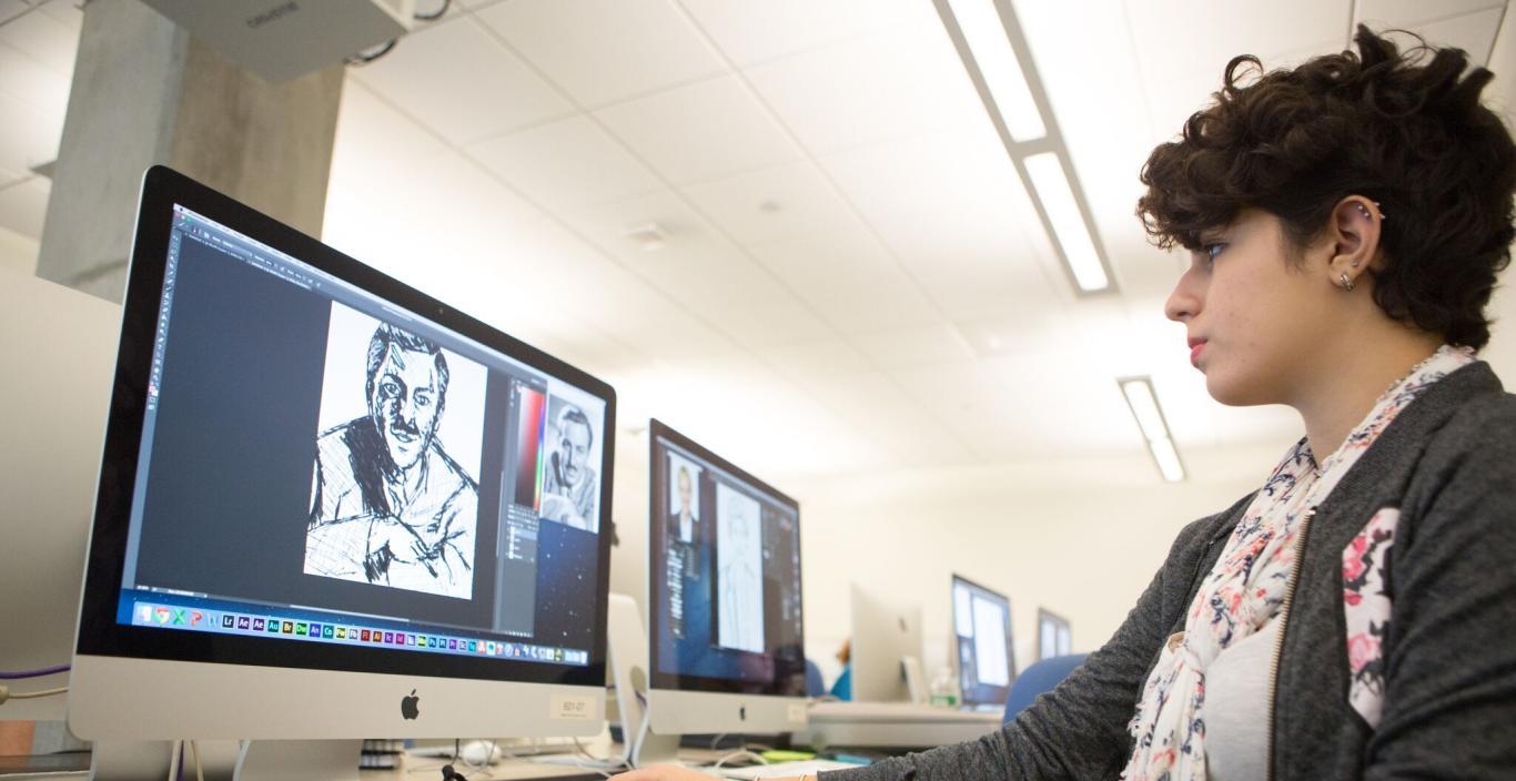 Lunder Arts Center Digital Lab