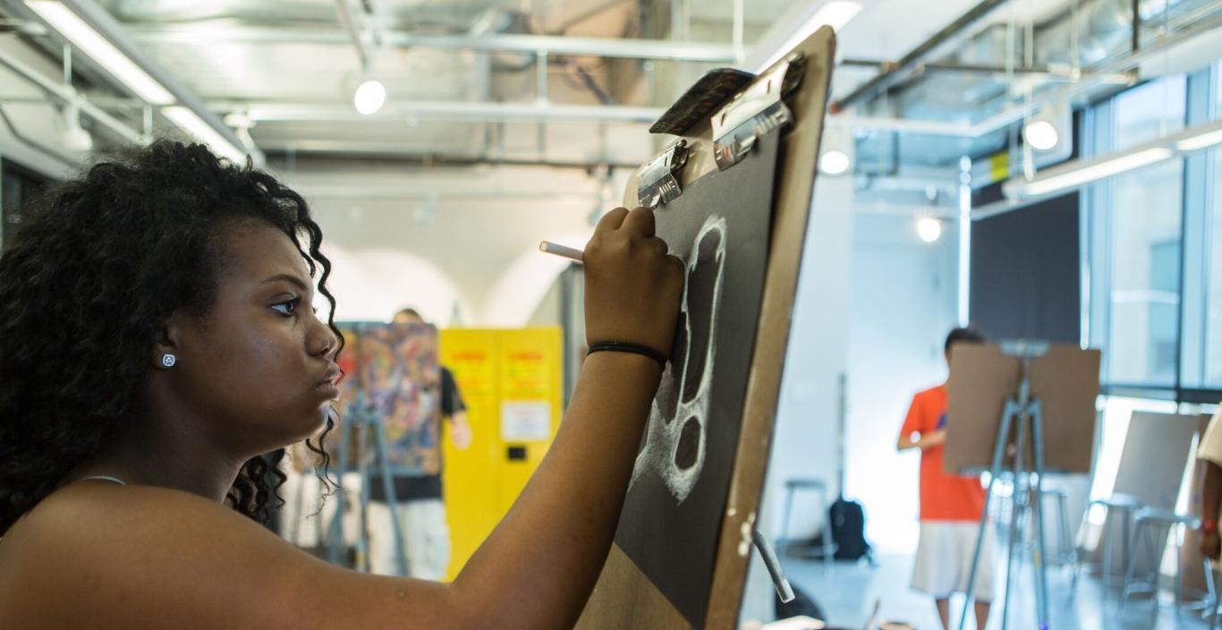 Lunder Arts Center Drawing Studio