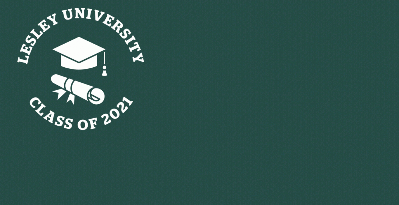 Class of 2021 Stars Commencement Zoom Background (dark)