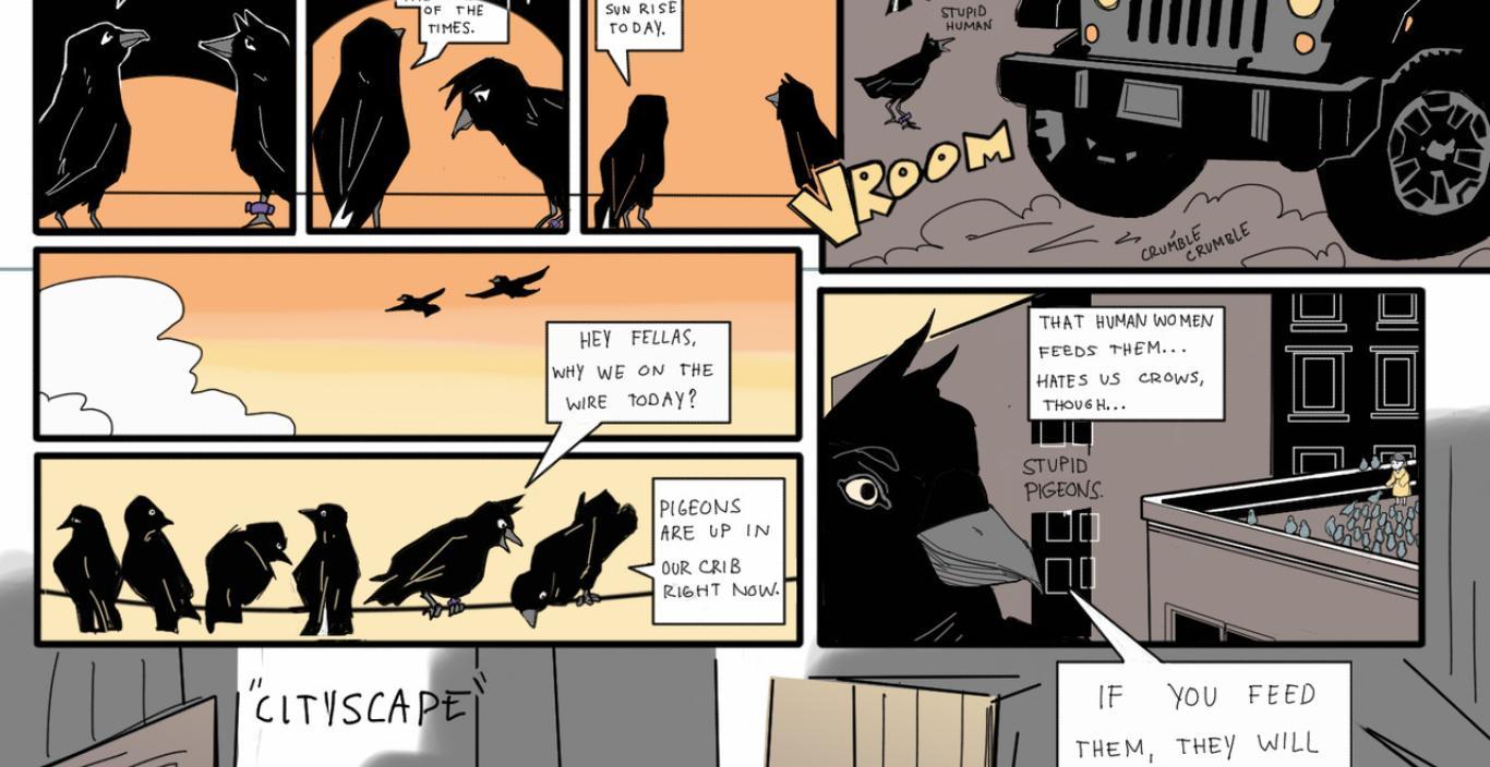Emily Paquin's artwork portfolio example