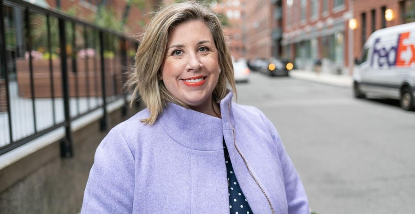 Author and Lesley alumna Caroline Maguire