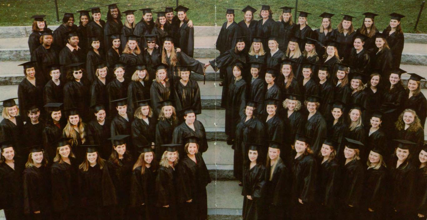 2001 graduation group photo