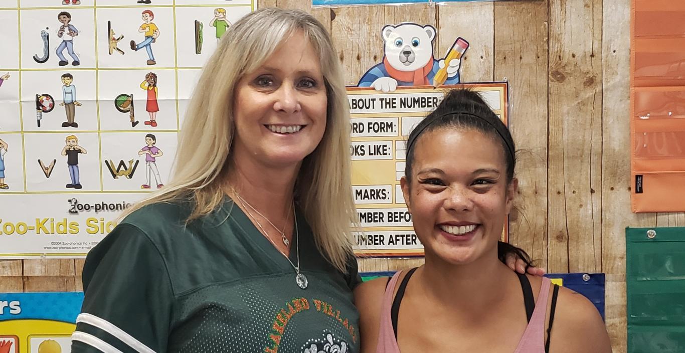 Colleen Smith and Jenee Villalobos