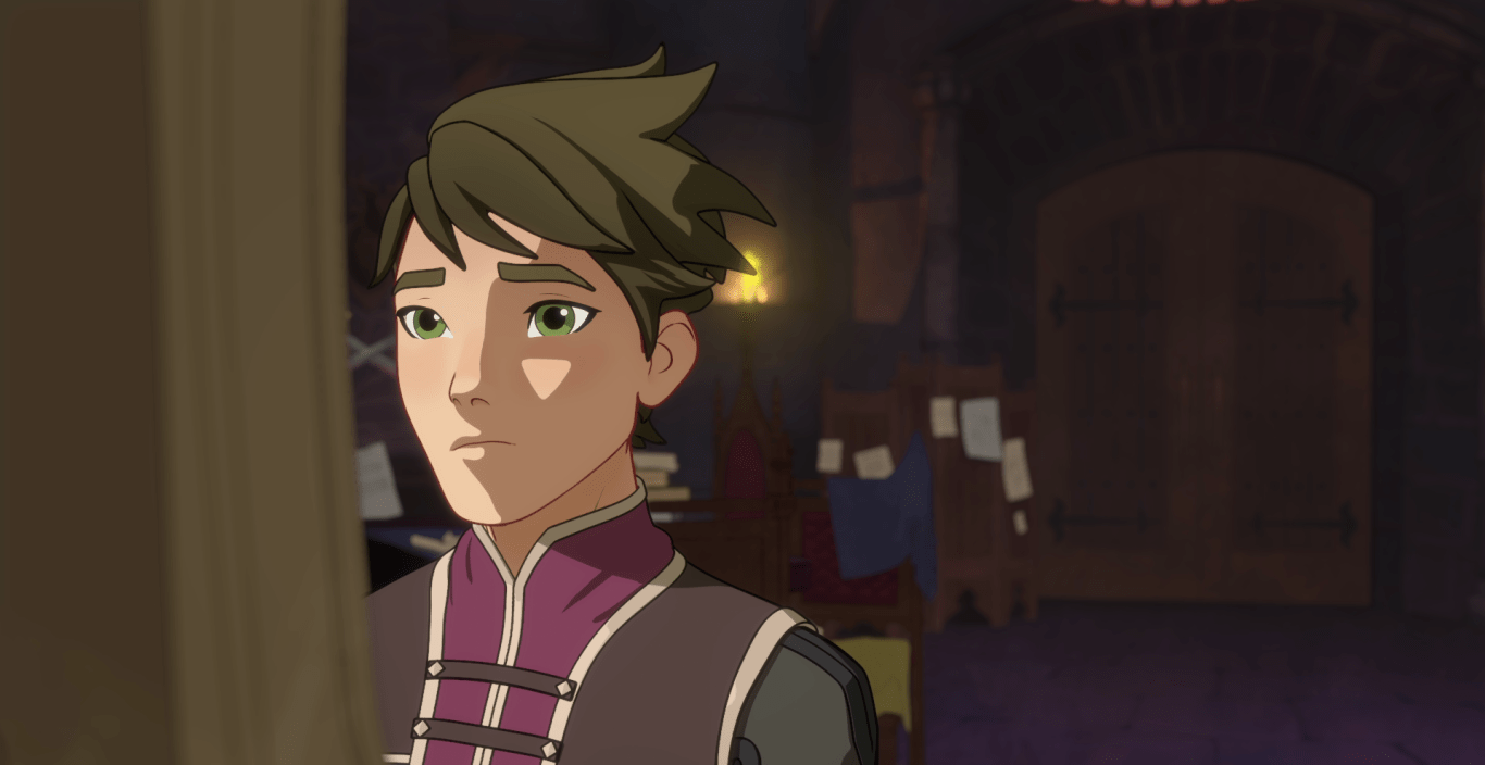 Animated image of a boy
