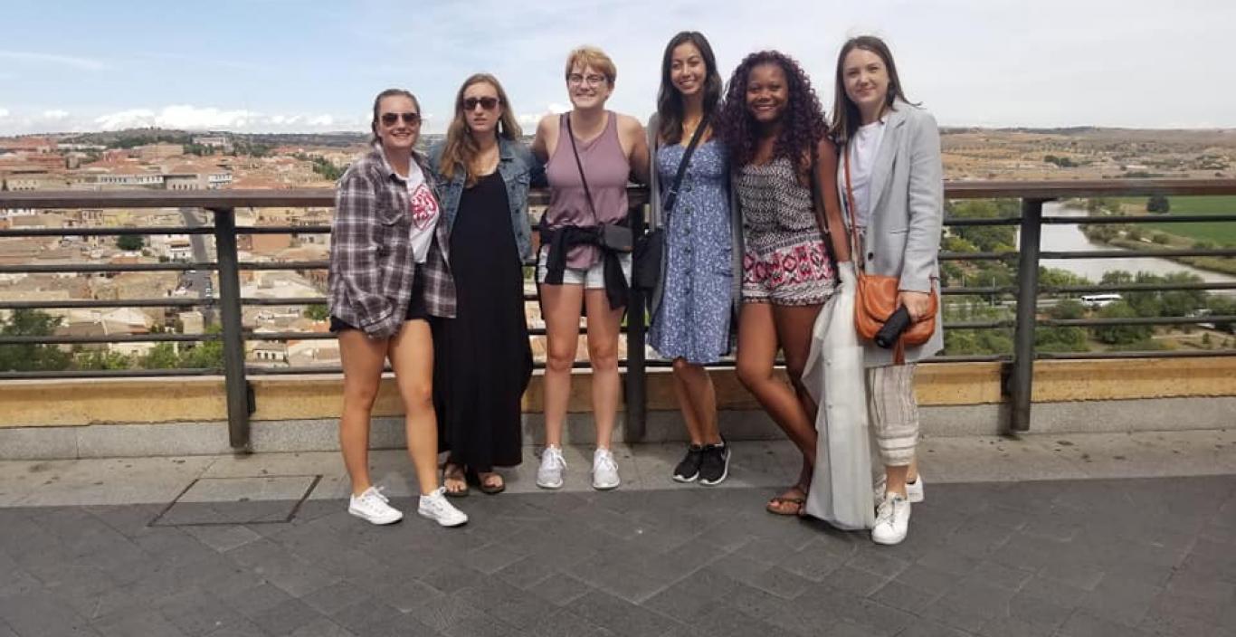 Sarah Anderson studying abroad in Granada, Spain
