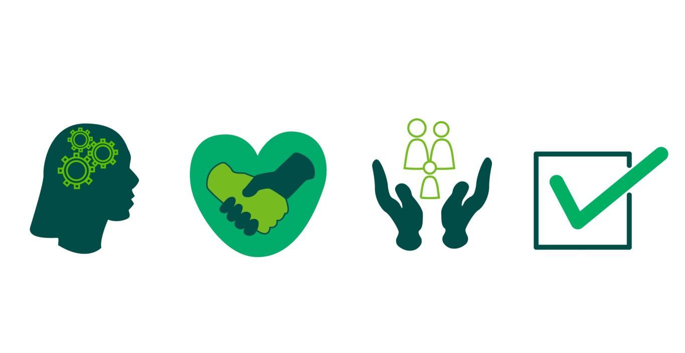 graphic of social work-related icons