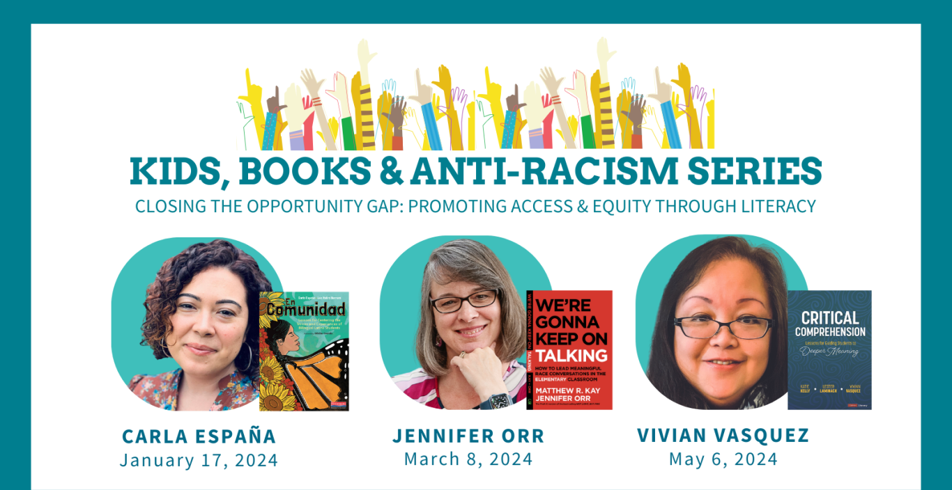 Kids, Books, and Anti-Racism series poster 