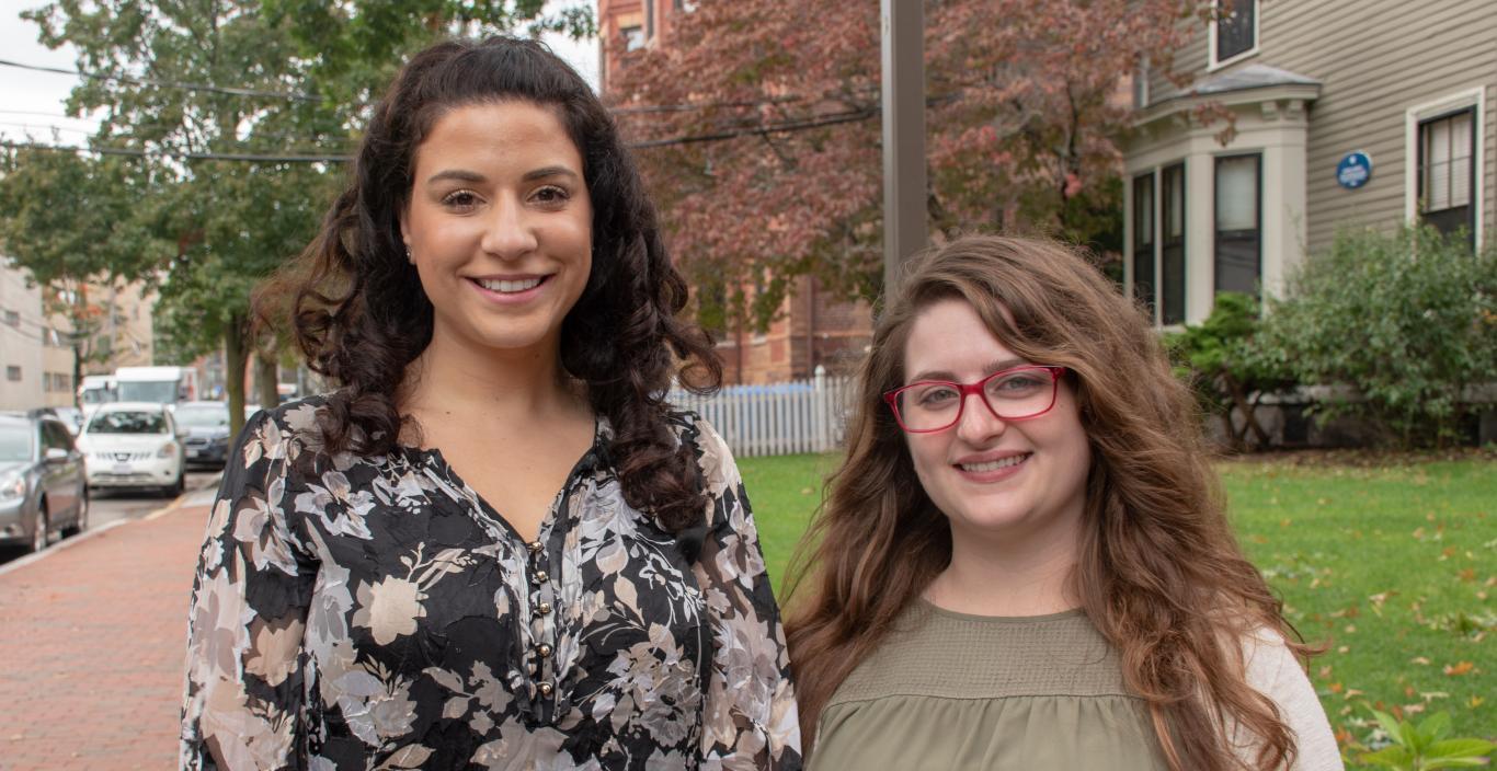 Hilary Kreisberg and Brittany Gonio