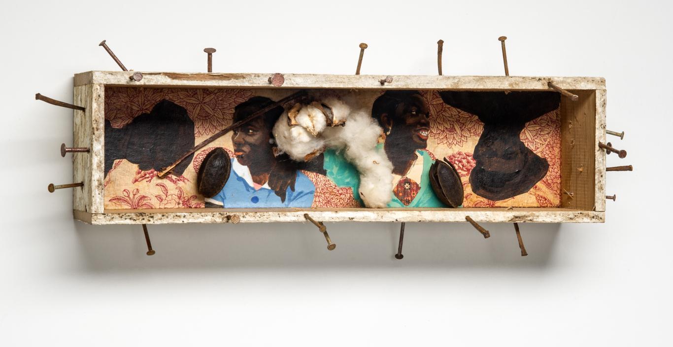 A work from Ransome's "Lynched Boxes" series