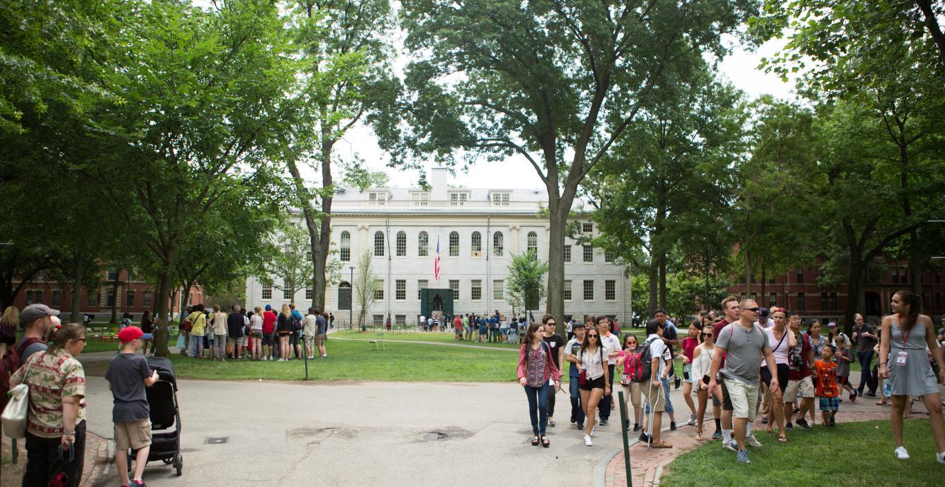 Harvard yard