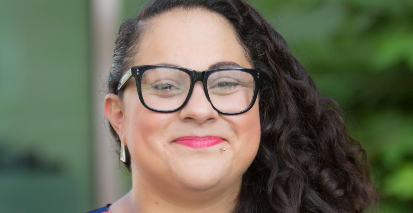 Faculty Tatiana Cruz smiling