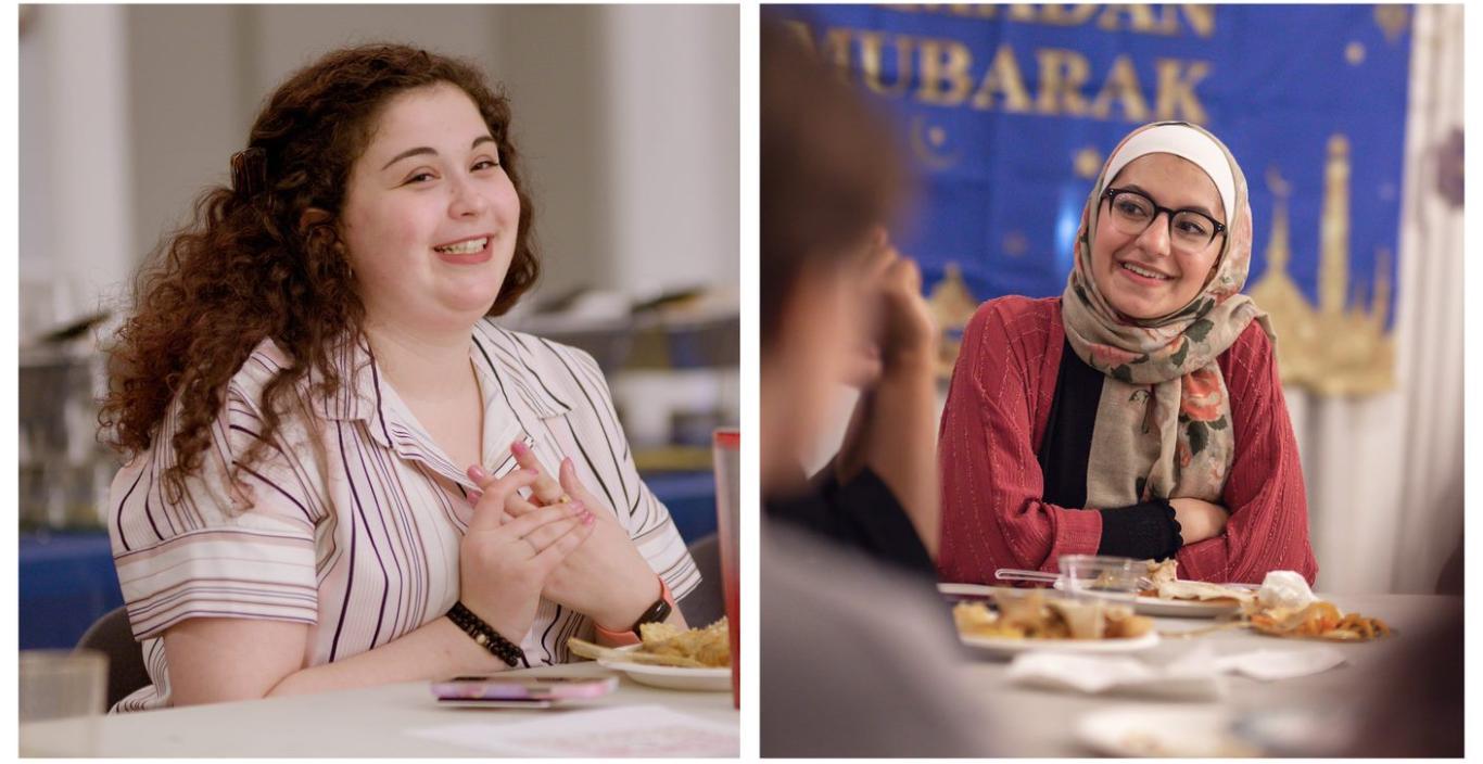 Composite of Lindsay Hecker and Sophia Chalabi