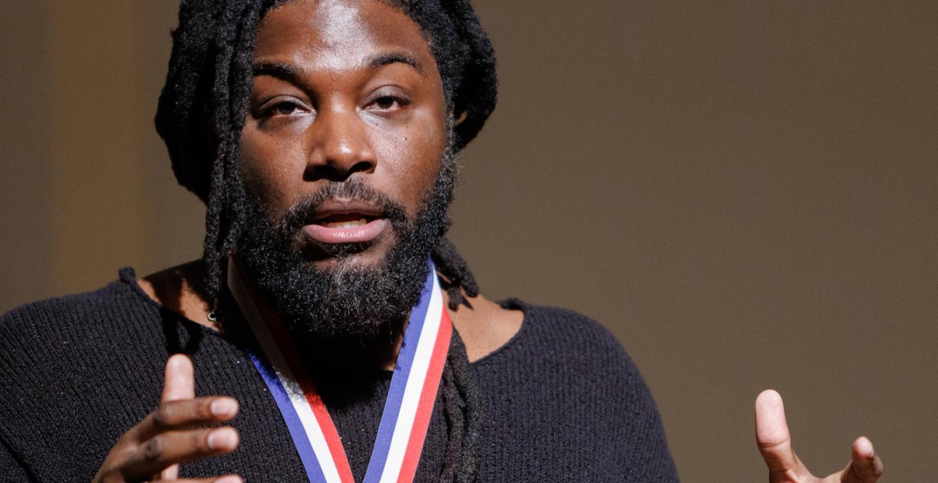 Jason Reynolds, Credit Shawn Miller/Library of Congress