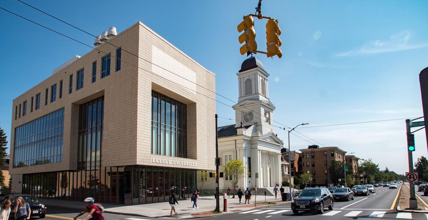 Lunder Arts Center on Massachusetts Avenue in Cambridge