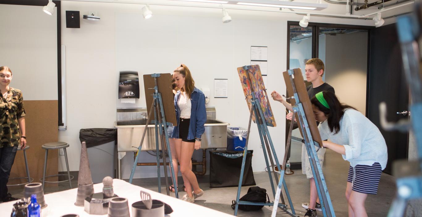 Lunder Arts Center Drawing Studio