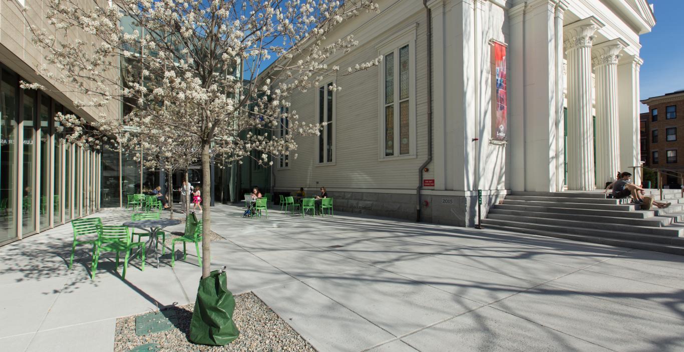 Lunder Arts Center street view