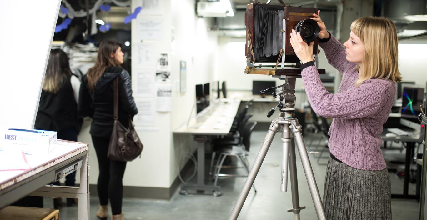 Lunder Arts Center Photography Lab