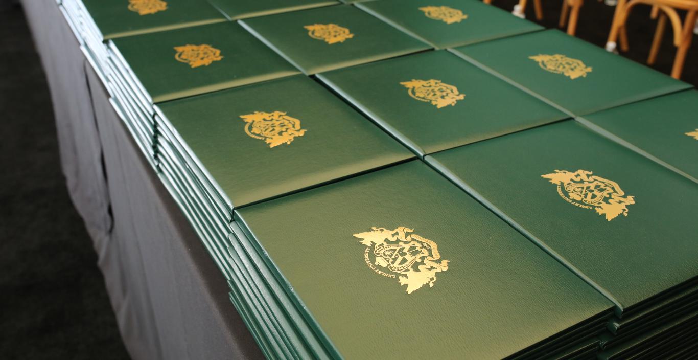 Table of diplomas